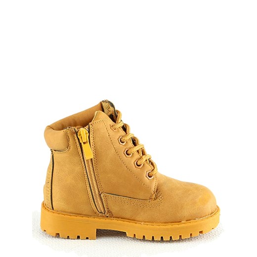 Buty zimowe dziecięce Rock & Joy sznurowane