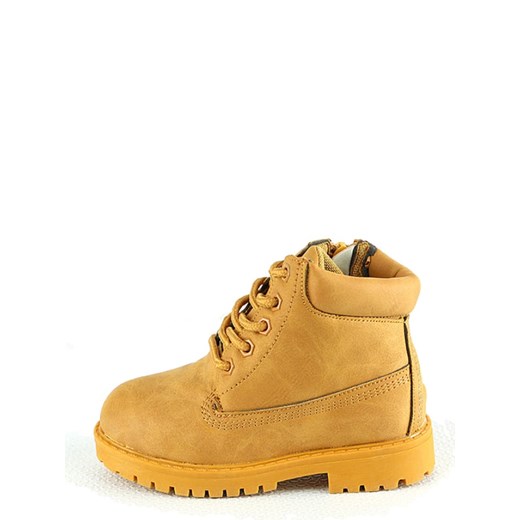 Buty zimowe dziecięce Rock & Joy żółte