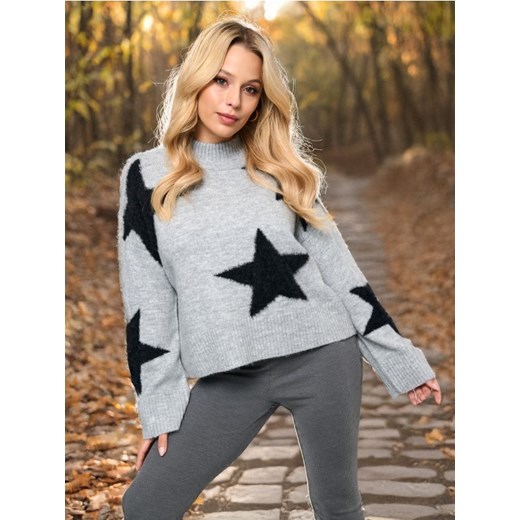 Sinsay - Sweter - szary ze sklepu Sinsay w kategorii Swetry damskie - zdjęcie 175934833