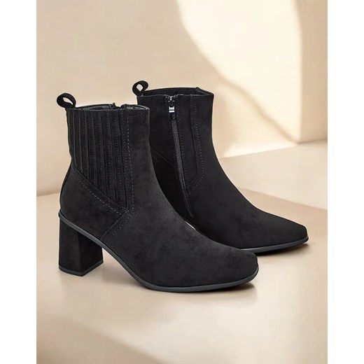 Royalfashion Damskie botki Nomur ze sklepu royalfashion.pl w kategorii Botki - zdjęcie 175937193