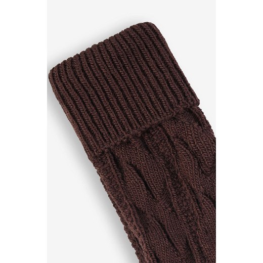 Ciepłe skarpetki damskie ciemnobrązowe, Kolor ciemnobrązowy, Rozmiar 36-38, Cerber ze sklepu Primodo w kategorii Skarpetki damskie - zdjęcie 175941673