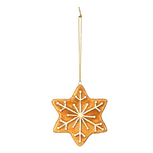 Ozdoba świąteczna Gingerbread Star III 10x10 cm - id: 815-868 - marki Dekoria - 175943884 Ozdoba świąteczna Gingerbread Star III 10x10 cm ze sklepu dekoria.pl w kategorii Dekoracje bożonarodzeniowe - zdjęcie 175943884