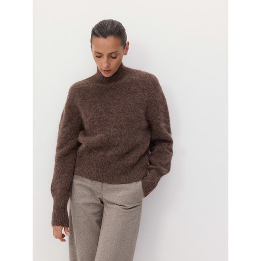 Reserved sweter damski casual z wełny