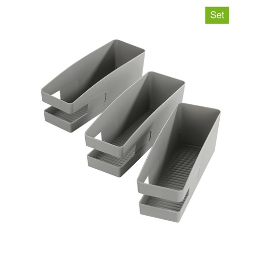 Wenko Stojaki (3 szt.) w kolorze szarym na buty - 9 x 9,5 x 26,5 cm ze sklepu Limango Polska w kategorii Okulary przeciwsłoneczne męskie - zdjęcie 175949552