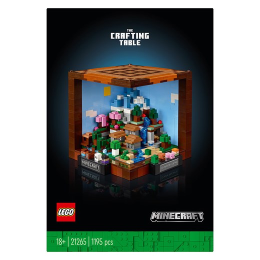 LEGO LEGO® Minecraft® 21265: The Workbench - 18+ ze sklepu Limango Polska w kategorii Zabawki - zdjęcie 175950822