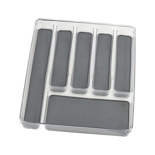 Wenko Organizer w kolorze antracytowym na sztućce - 40 x 4,5 x 32 cm ze sklepu Limango Polska w kategorii Sztućce - zdjęcie 175951031