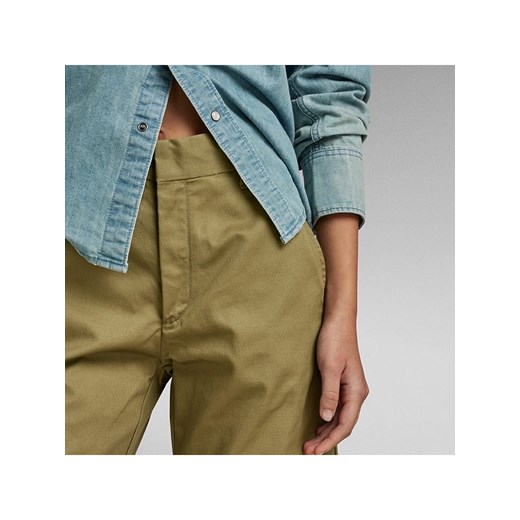 G-Star Bermudy w kolorze khaki W30 okazja Limango Polska