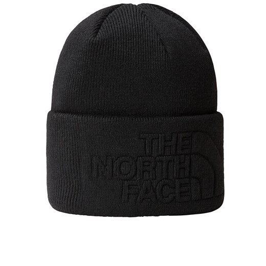 Czapka The North Face Urban Embrossed Beanie 0A7WJHJK31 - czarne ze sklepu streetstyle24.pl w kategorii Czapki zimowe męskie - zdjęcie 175959251