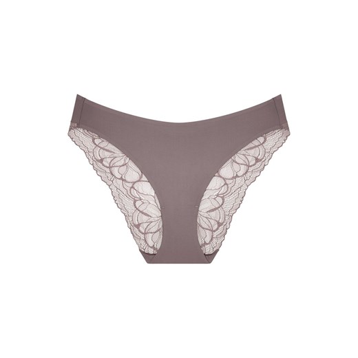 Triumph figi damskie Body Make-Up Illusion Lace Highleg Tai 10219711-3091, Kolor gołębi, Rozmiar 44, Triumph ze sklepu Intymna w kategorii Majtki damskie - zdjęcie 175959413