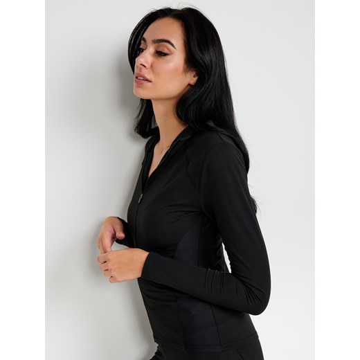 Sinsay - Bluza rozpinana - czarny Sinsay XL Sinsay