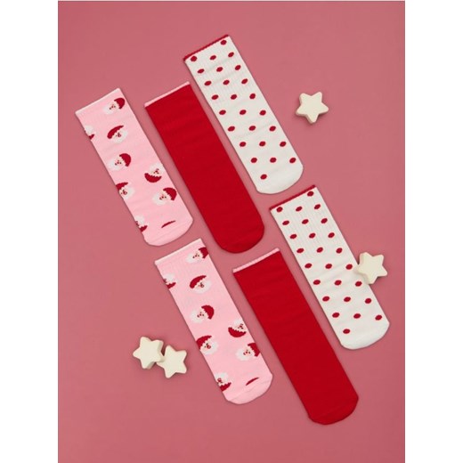 Sinsay - Skarpetki 3 pack - wielobarwny ze sklepu Sinsay w kategorii Skarpetki dziecięce - zdjęcie 175962502