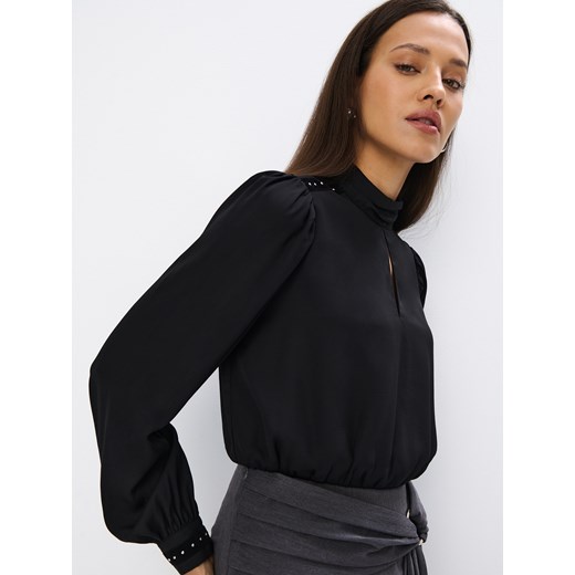 Bluzka damska Mohito z długim rękawem casualowa 