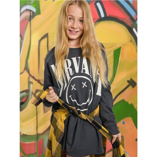 Sinsay - Sukienka Nirvana - szary ze sklepu Sinsay w kategorii Sukienki dziewczęce - zdjęcie 175969783