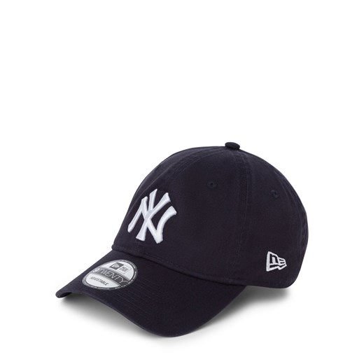 New Era Czapka męska Mężczyźni Bawełna granatowy jednolity ze sklepu vangraaf w kategorii Czapki z daszkiem męskie - zdjęcie 175975604