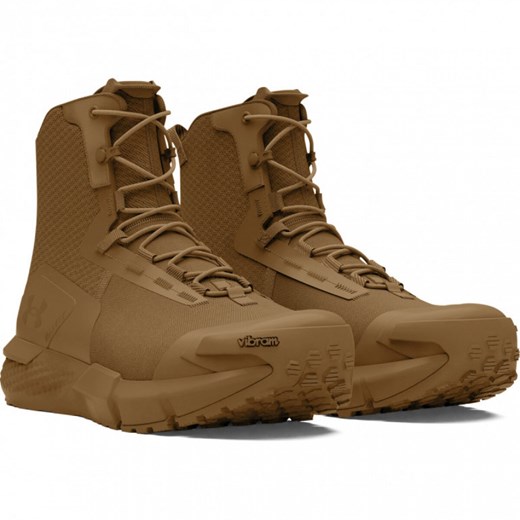 Męskie buty taktyczne Under Armour UA Charged Valsetz -  brązowe ze sklepu Sportstylestory.com w kategorii Buty trekkingowe męskie - zdjęcie 175976944