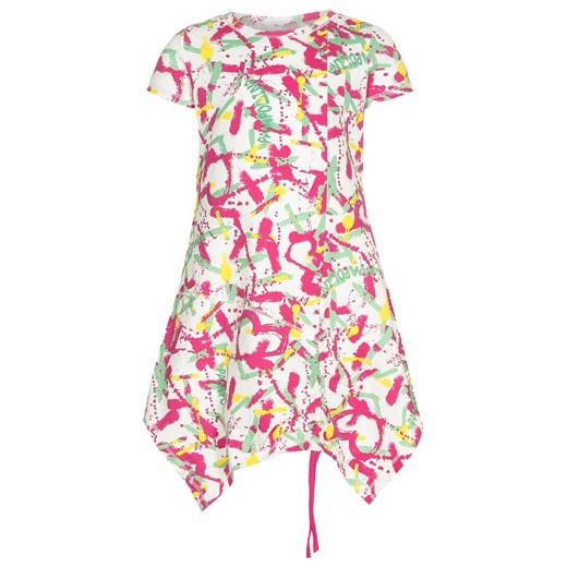 Pampolina Sukienka z dżerseju multicolor zalando  abstrakcyjne wzory