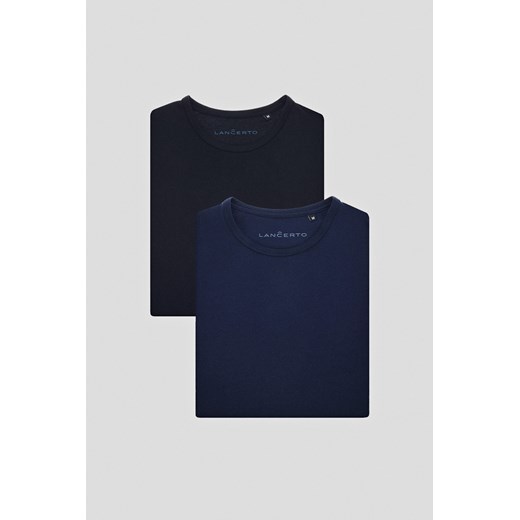 Zestaw 2 Koszulek z Bawełną Zane ze sklepu Lancerto S.A. w kategorii T-shirty męskie - zdjęcie 176008883