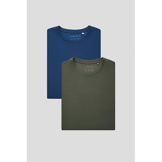 Zestaw 2 Koszulek Bawełnianych Kenneth ze sklepu Lancerto S.A. w kategorii T-shirty męskie - zdjęcie 176008893