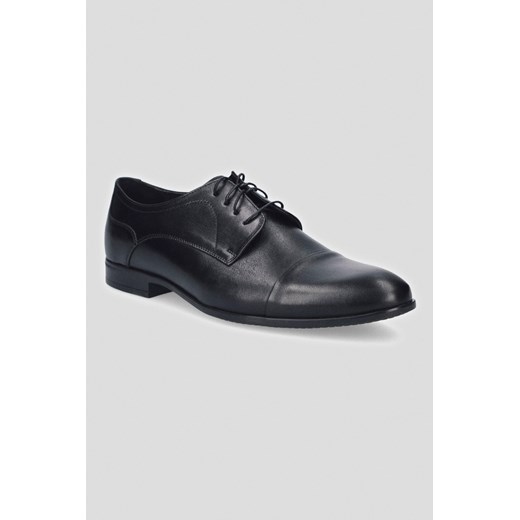 Buty Derby Mariot Czarne ze sklepu Lancerto S.A. w kategorii Buty eleganckie męskie - zdjęcie 176008952