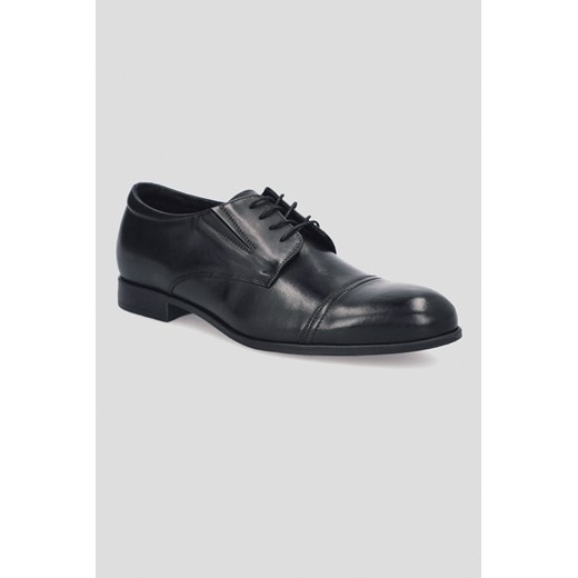Buty Derby Darton Czarne ze sklepu Lancerto S.A. w kategorii Buty eleganckie męskie - zdjęcie 176009020