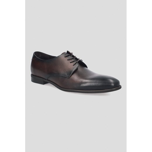 Buty Derby Dargate Ciemnybrąz ze sklepu Lancerto S.A. w kategorii Buty eleganckie męskie - zdjęcie 176009021