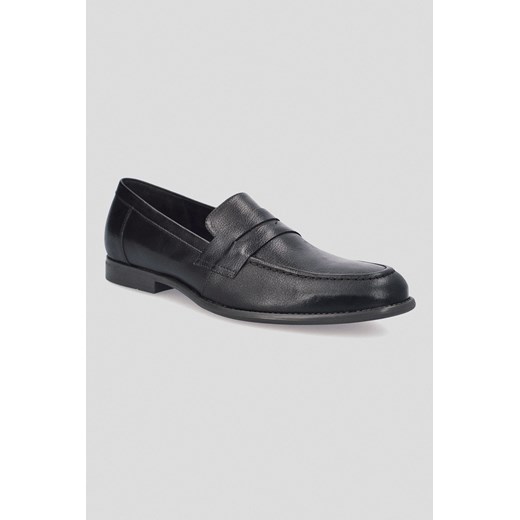 Buty Loafersy Huron Ciemnobrązowe ze sklepu Lancerto S.A. w kategorii Buty eleganckie męskie - zdjęcie 176009030