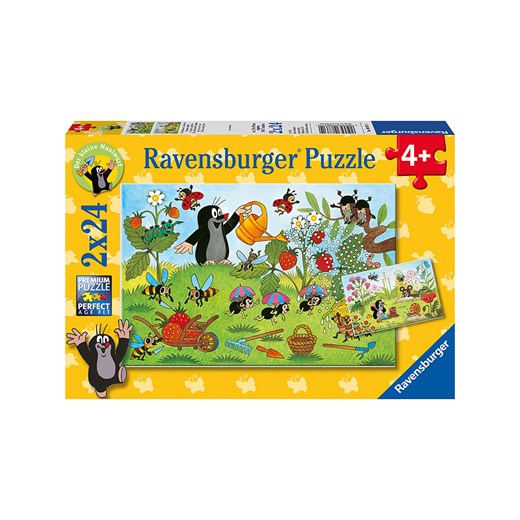 Ravensburger 24-częściowe puzzle (2 szt.) "The mole in the garden" - 4+ - id: 11251090 - marki Ravensburger - 176011603 Ravensburger 24-częściowe puzzle (2 szt.) "The mole in the garden" - 4+ ze sklepu Limango Polska w kategorii Puzzle - zdjęcie 176011603