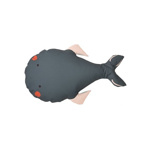 The Wild Hug Poduszka podłogowa &quot;Whale&quot; w kolorze niebieskim - 120 x The Wild Hug onesize Limango Polska okazyjna cena
