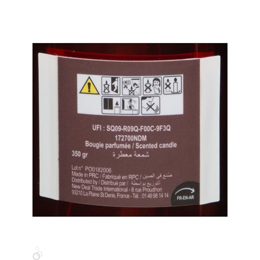 Elle home Świeca zapachowa "Oud Vermeil" - 350 g Elle Home onesize promocja Limango Polska