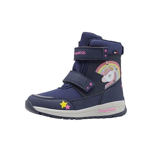 Kangaroos Botki "Candela V" w kolorze granatowym ze sklepu Limango Polska w kategorii Buty zimowe dziecięce - zdjęcie 176012422