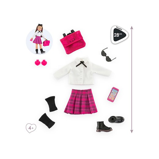 Corolle Akcesoria &quot;School Uniform&quot; dla lalek - 4+ ze sklepu Limango Polska w kategorii Zabawki - zdjęcie 176012963