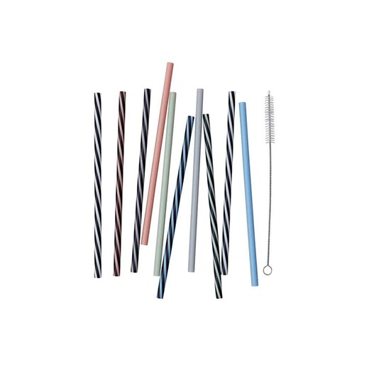 Design Letters Słomki (10 szt.) w różnych kolorach do picia - wys. 19 cm - id: 16185888 - marki Design Letters - 176013113 Design Letters Słomki (10 szt.) w różnych kolorach do picia - wys. 19 cm ze sklepu Limango Polska w kategorii Naczynia - zdjęcie 176013113