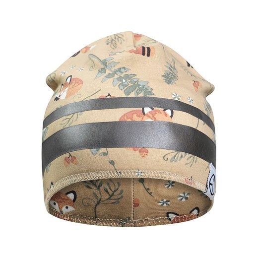 Elodie Details Czapka beanie w kolorze antracytowo-beżowym ze sklepu Limango Polska w kategorii Czapki dziecięce - zdjęcie 176013124