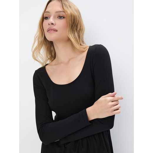 Mohito - Sukienka midi - czarny Mohito S Mohito