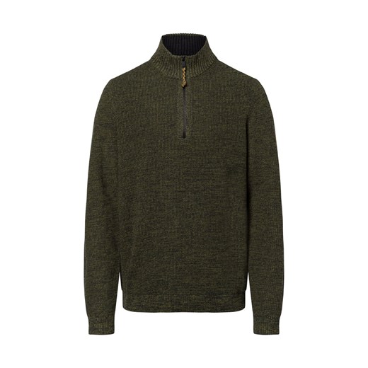 Camel Active Męski sweter Mężczyźni Bawełna jodłowy marmurkowy ze sklepu vangraaf w kategorii Swetry męskie - zdjęcie 176014194