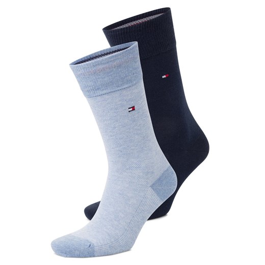 Tommy Hilfiger Skarpety Mężczyźni granatowy jednolity ze sklepu vangraaf w kategorii Skarpetki męskie - zdjęcie 176014341