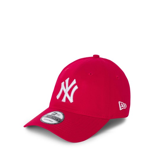New Era Czapka męska Mężczyźni Bawełna czerwony jednolity ze sklepu vangraaf w kategorii Czapki z daszkiem męskie - zdjęcie 176014353