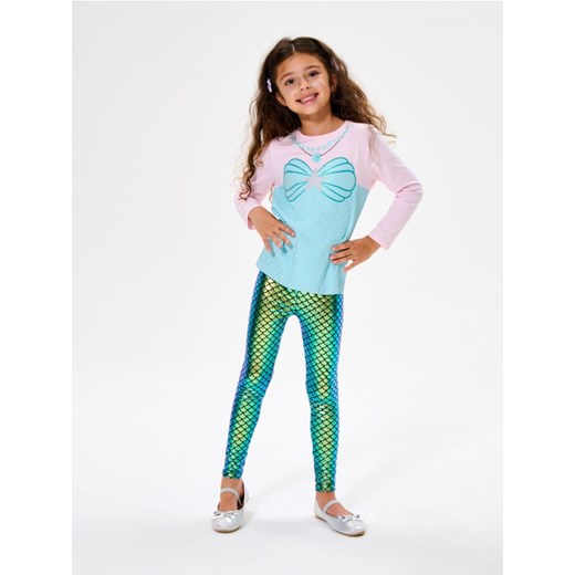 Sinsay - Legginsy - niebieski ze sklepu Sinsay w kategorii Spodnie dziewczęce - zdjęcie 176015032