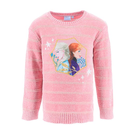 Disney Frozen Sweter &quot;Kraina Lodu&quot; w kolorze jasnoróżowym ze sklepu Limango Polska w kategorii Swetry dziewczęce - zdjęcie 176017474