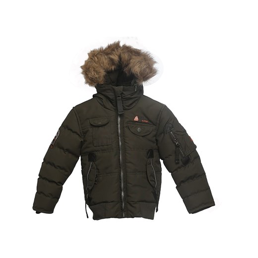 Peak Mountain Kurtka zimowa w kolorze khaki ze sklepu Limango Polska w kategorii Kurtki chłopięce - zdjęcie 176017753