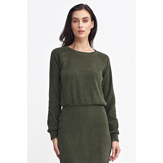 Nife Sukienka w kolorze khaki Nife 36 wyprzedaż Limango Polska