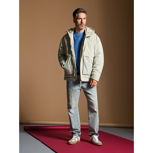 Sinsay - Kurtka ocieplana - beżowy Sinsay XXL Sinsay