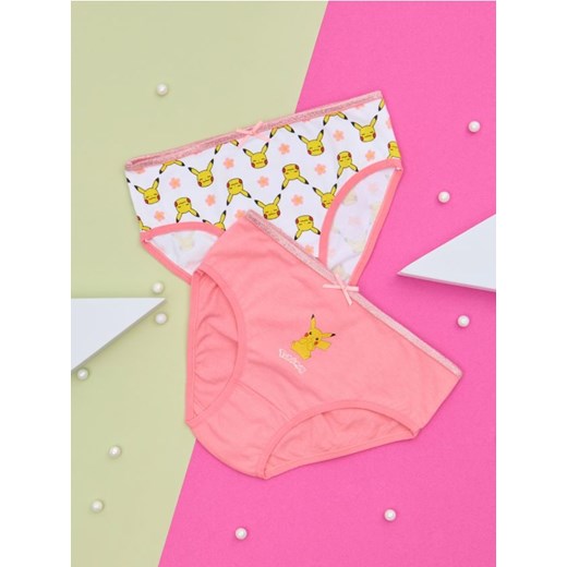 Sinsay - Majtki 2 pack Pokemon - biały ze sklepu Sinsay w kategorii Majtki dziecięce - zdjęcie 176024794