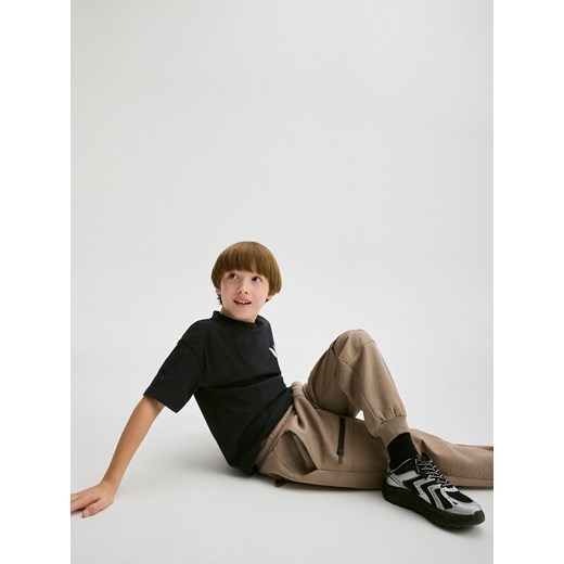 Reserved - Spodnie jogger - brązowy Reserved 158 (12 lat) Reserved