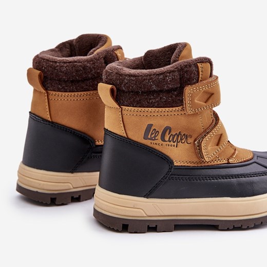 Buty zimowe dziecięce Lee Cooper na rzepy śniegowce