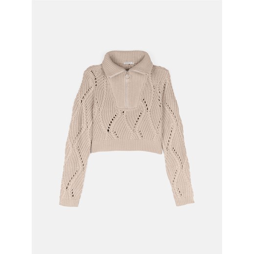 GATE Sweter zapinany na zamek 34 ze sklepu gateshop w kategorii Swetry damskie - zdjęcie 176034334