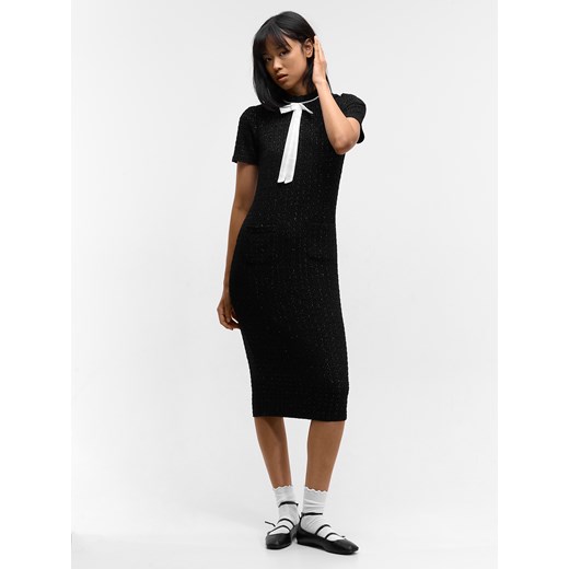 Sukienka Gate casualowa z kokardą 