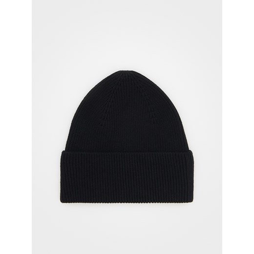 Reserved - Bawełniana czapka beanie - czarny Reserved ONE SIZE Reserved