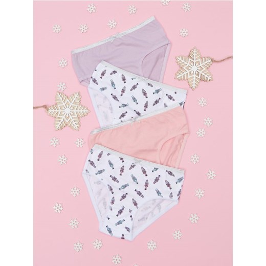 Sinsay - Majtki 4 pack - wielobarwny ze sklepu Sinsay w kategorii Majtki dziecięce - zdjęcie 176036622