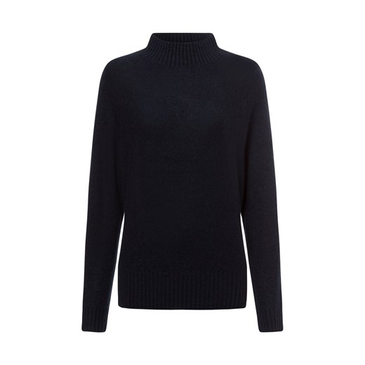 Opus Damski sweter z dzianiny z moherem - Panwerp Kobiety Sztuczne włókno granatowy jednolity ze sklepu vangraaf w kategorii Swetry damskie - zdjęcie 176039594